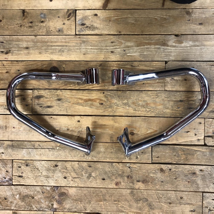 Indian Scout chrome front highway bars